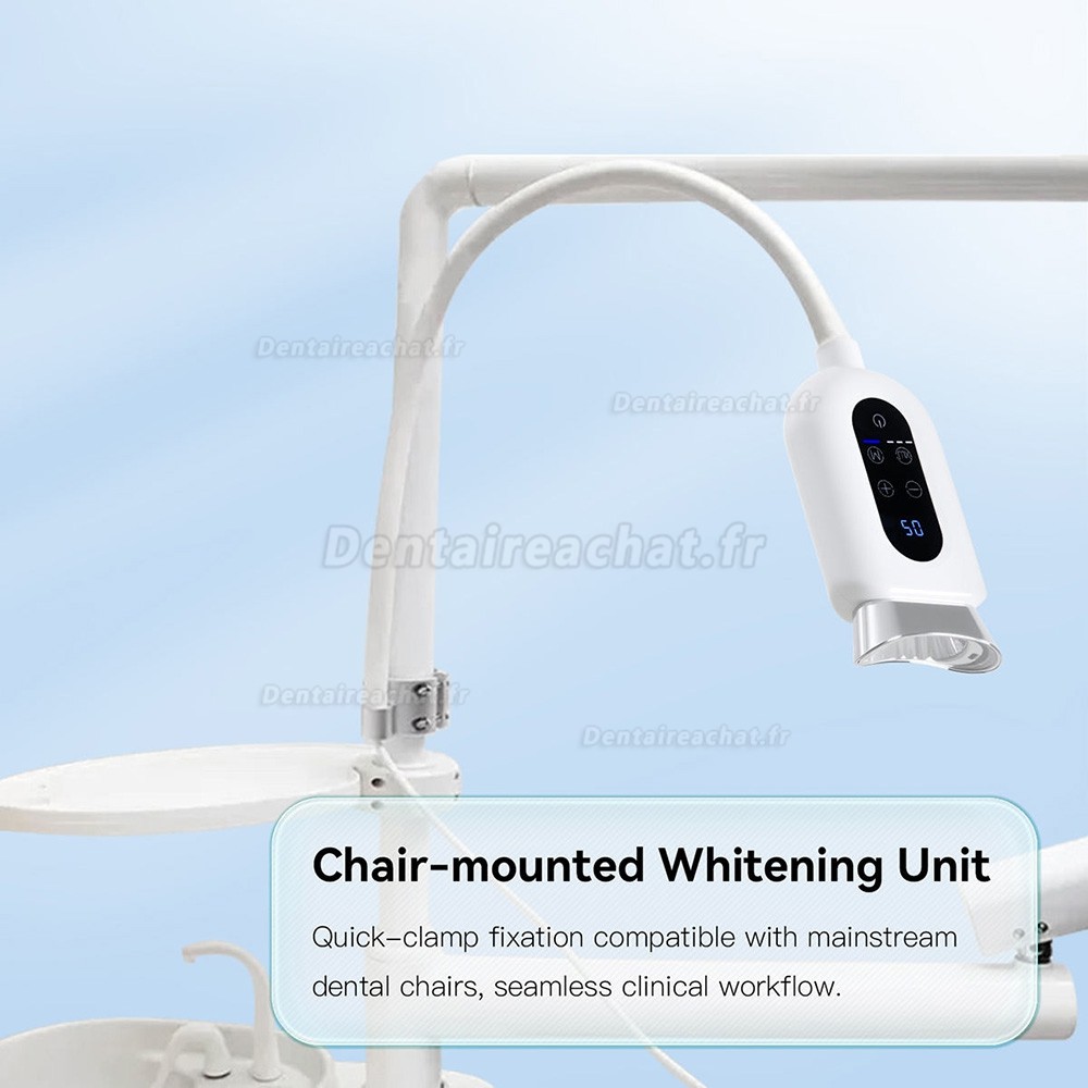 Lampe de blanchiment dentaire LED Bonin BM01-C pour fauteuil dentaire (lumière tricolore)